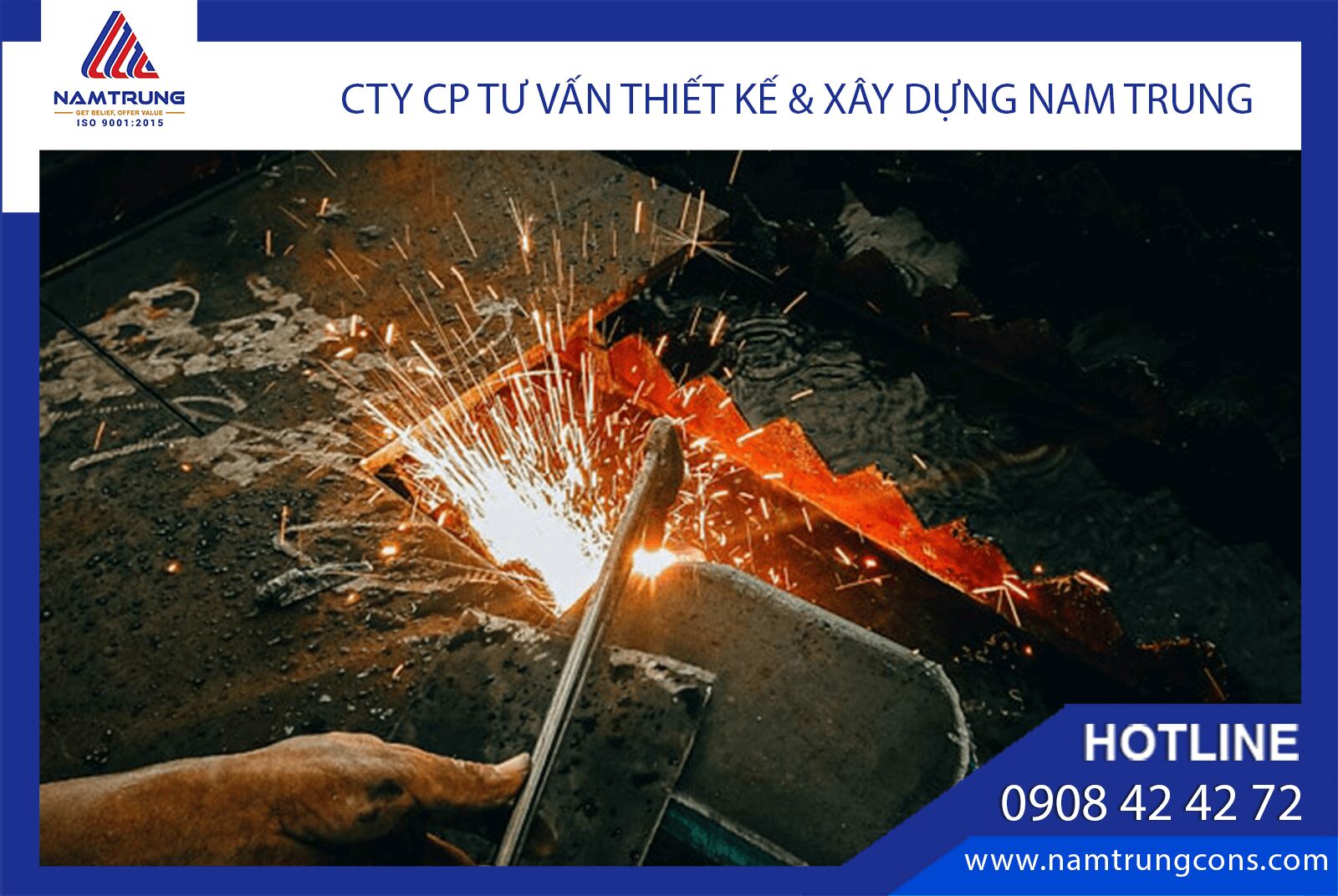 Hình thi công KCT tại Nam Trung