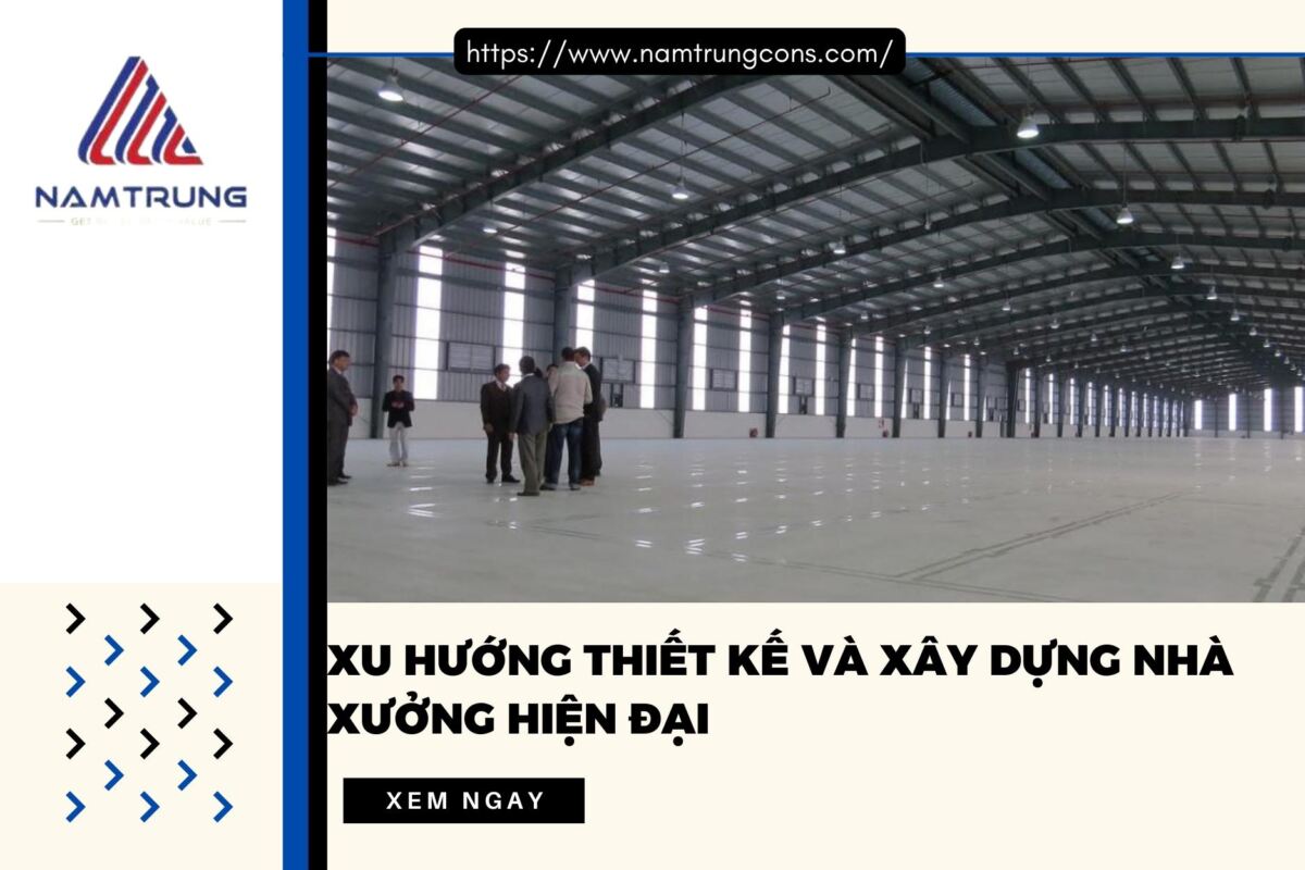 Xu hướng thiết kế và xây dựng